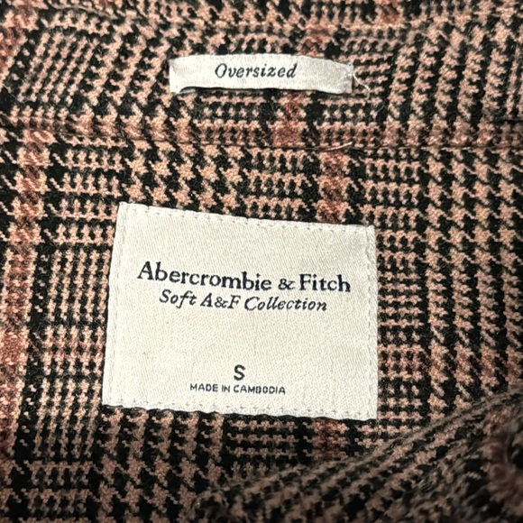 Abercrombie & Fitch Oversized Women’s Small Long Sleeve Button Down - Picture 3 of 6